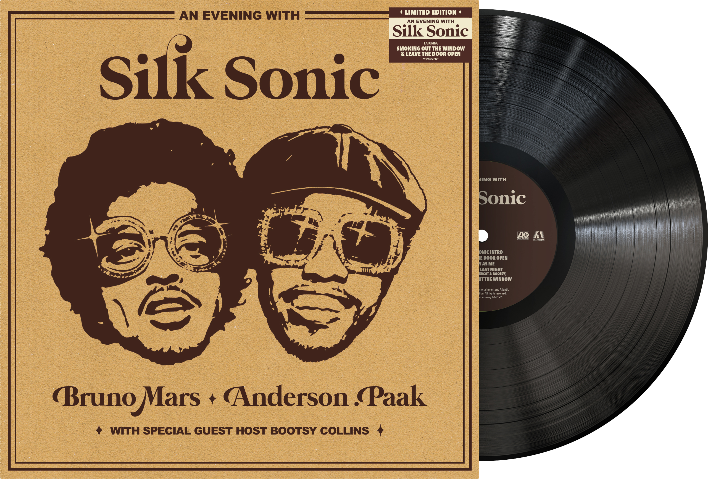 ‘An Evening With Silk Sonic’ webstore exclusive vinyl